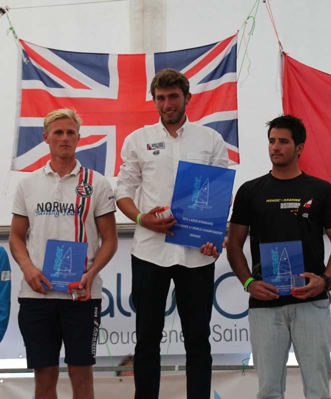 Chiavarini tops the World Championship podium ©  British Sailing Team